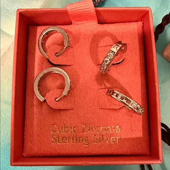 earnings and necklaces. earrings  925 silver Necklaces are pearls and crystals. - Picture 8 of 12